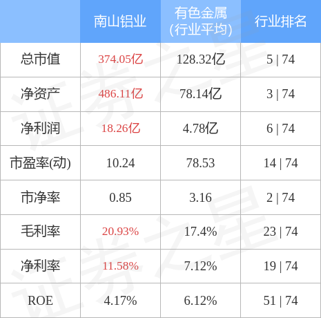 南山铝业迎来最新利好消息，展现强劲增长势头，未来发展潜力无限